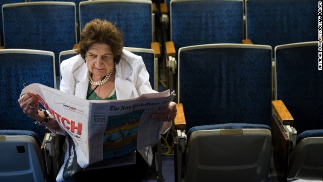 Pioneer journalist and former senior White House correspondent Helen Thomas <a href='http://www.cnn.com/2013/07/20/us/helen-thomas-obit/index.html' target='_blank'>died Saturday, July 20, after a long illness</a>, sources told CNN. She was 92.