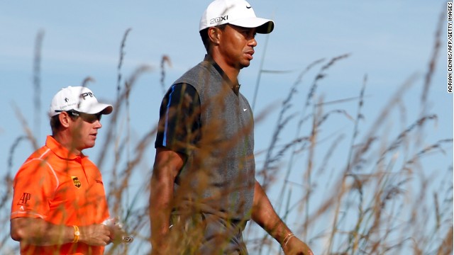 Major-hungry Tiger Woods and Lee Westwood are vying for the British Open crown