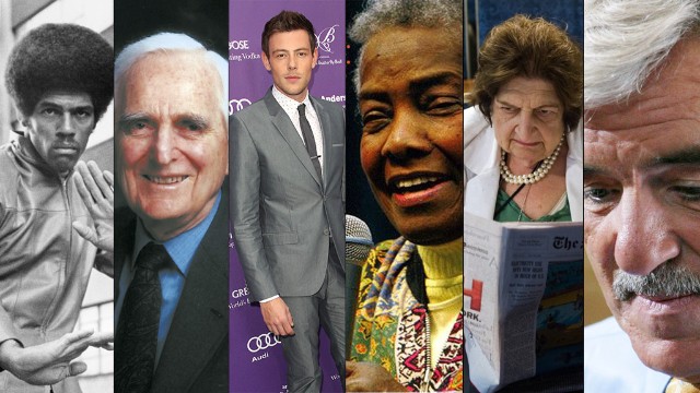 A look back at those we have lost in 2013.