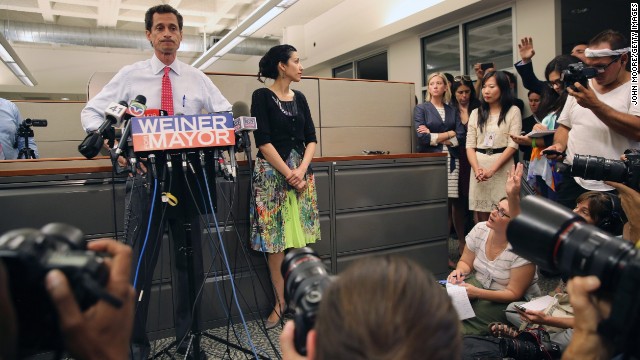 Weiner said some of the exchanges happened after his resignation from the U.S. House in 2011. 