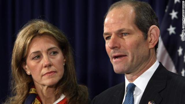 Spitzer says wife, family aren't the focus