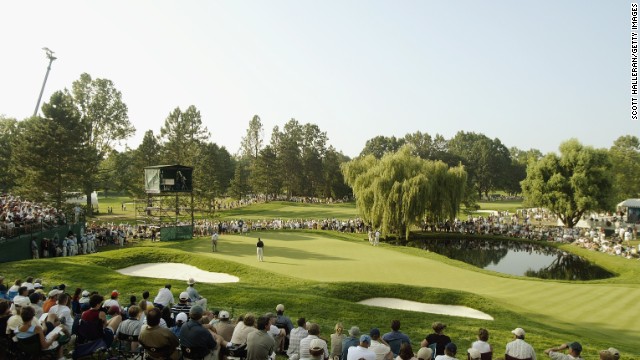 Golf fans will be able to vote on where the pin on the 15th hole at Oakland Hills will sit for August's PGA Championship.