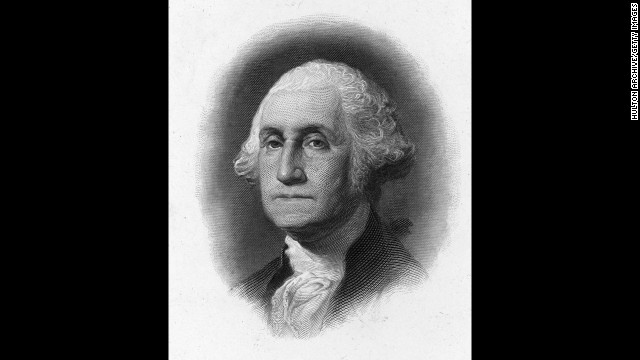 George Washington: First president of the United States of America (which seems a bit ironic considering all the kings with the same name).