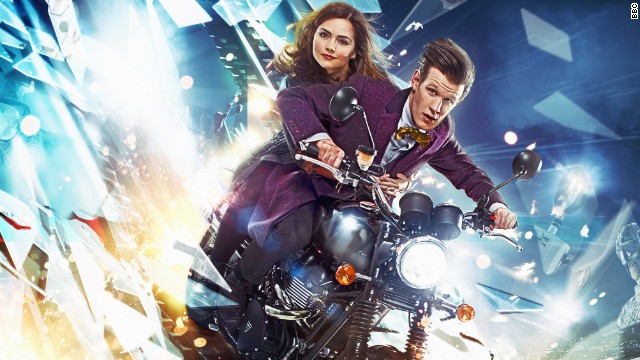 Clara (Jenna Coleman) and the current Doctor (Matt Smith) in season 33 of the popular show. 