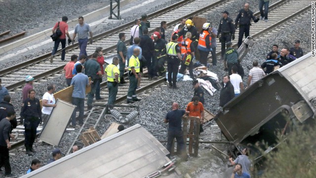 While it was unclear how fast the train was going at the time of the crash, it was capable of reaching up to 155 mph. 