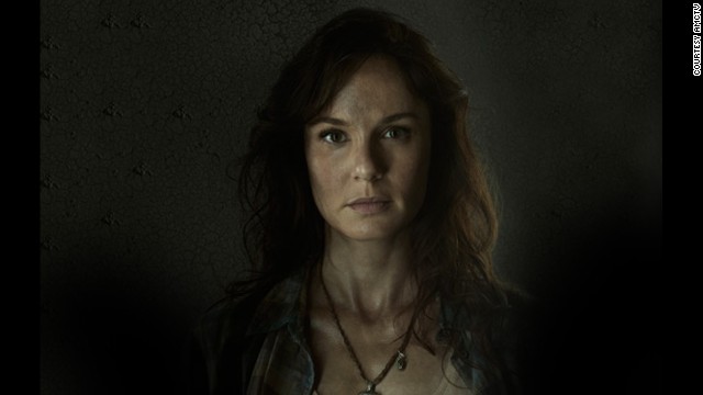 Lori Grimes (Sarah Wayne Callies) died during childbirth. Her son, Carl, apparently shot her (heard, but not seen on camera) to prevent her from becoming a zombie.