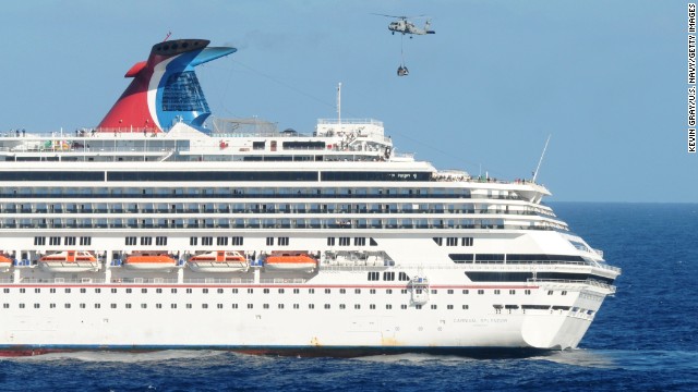 A fire in the <a href='http://www.cnn.com/2010/TRAVEL/12/15/carnival.splendor.cancellations/index.html?iref=allsearch'>Carnival Splendor </a>engine room in November 2010 crippled the cruise ship, stranding passengers off the coast of Mexico for several days without air conditioning or hot showers.