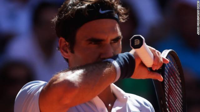 Roger Federer suffered another clay court reverse as he went out in the second round in Gstaad. 