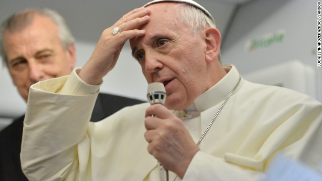 Francis said he had nothing to say about abortion while in Brazil because church teachings against it were clear and his trip was the time for "positive" news.<!-- --> </br>