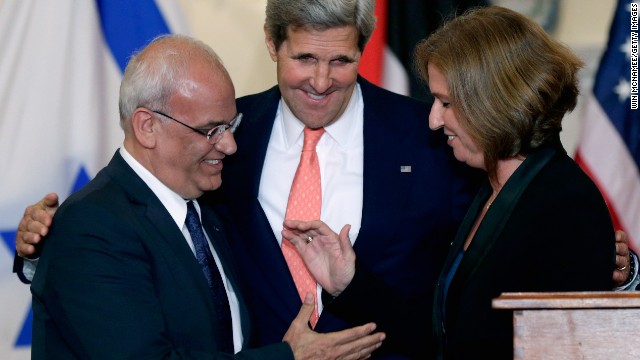 Israel, Palestinians launch sustained peace talks