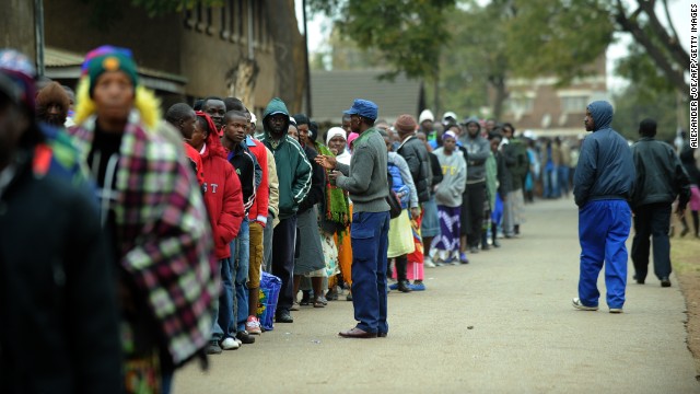 Photos: Zimbabwe votes