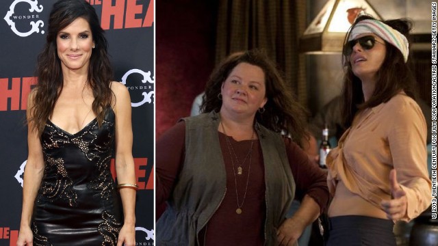 Sandra Bullock recently teamed up with funny lady Melissa McCarthy in "The Heat" about an FBI agent forced to partner with a Boston cop to catch a drug lord. The female-led action comedy has proven to be a big hit and since opening on June 28, has made $142.1 million worldwide.