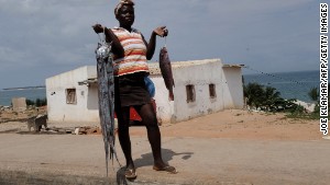 Angolan cuisine takes advantage of more than a thousand kilometers of coastline . Presumably these fish don\'t know how much they\'ll end up costing.