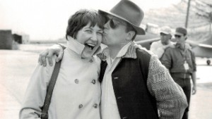  Marion Dougherty with director George Roy Hill, with whom she worked on several films.