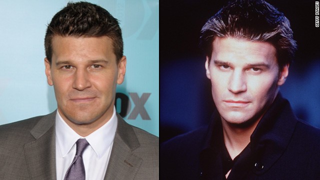 Before vampires drank Tru Blood in Louisiana and uncovered "Originals" in Mystic Falls, there was David Boreanaz's Angel. Boreanaz portrayed this tortured vamp so well he got his own show, "Angel," from 1999 to 2004. Since then, he's been a megastar over on "Bones" as Special Agent Seeley Booth -- although his <a href='http://marquee.blogs.cnn.com/2010/05/06/infidelity-has-left-david-boreanaz-in-%E2%80%98sincere-pain%E2%80%99/?iref=allsearch' >personal life did take a hit in 2010</a> when he admitted to cheating on his wife.