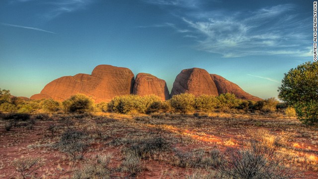 In Australia, it's not just the chameleons that change color.