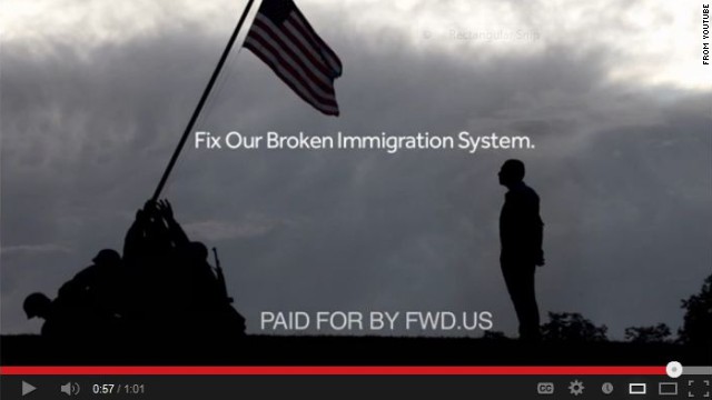 Facebook founder's new ad pushes for immigration reform