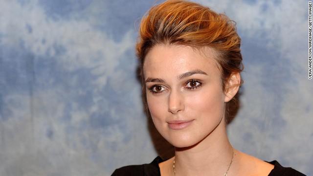 Keira Knightley's has grazed past her shoulders, but in 2004 she chopped it off into a pixie for the movie <a href='http://www.imdb.com/title/tt0421054/' >"Domino."</a> 