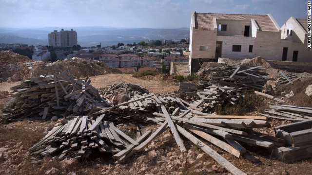 Israel construye más casas antes de los diálogos de paz con Palestina