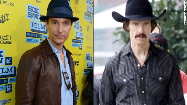 Matthew McConaughey lost nearly 40 pounds to portray a man diagnosed with HIV/AIDS in the December release "Dallas Buyers Club."