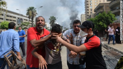 Egypt camps become deadly war zone