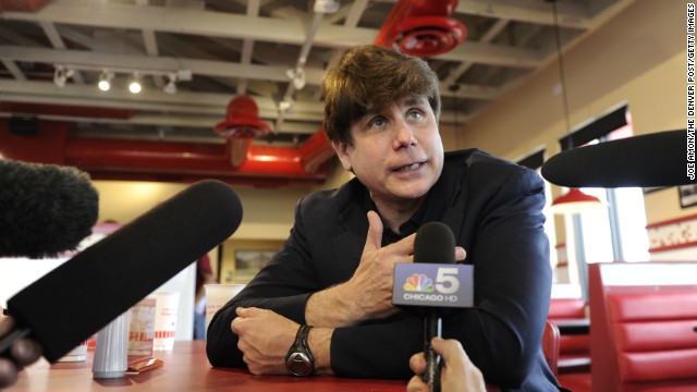 Former Illinois Gov. Rod Blagojevich was sentenced to 14 years in prison in 2012 after being convicted of 18 criminal counts, including trying to sell the appointment to fill the U.S. Senate seat vacated by President Barack Obama's election as president.