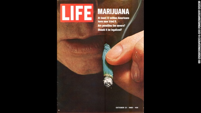 Marijuana reform was the <a href='http://life.time.com/culture/war-on-drugs-1969-photos-from-u-s-customs-operation-intercept/#1' target='_blank'>Life magazine cover story</a> in October 1969. The banner read: "At least 12 million Americans have now tried it. Are penalties too severe? Should it be legalized?"