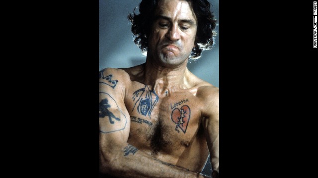 De Niro and Scorsese remade the chilling "Cape Fear" in 1991. De Niro plays Max Cady, who stalks a family after being released from prison.