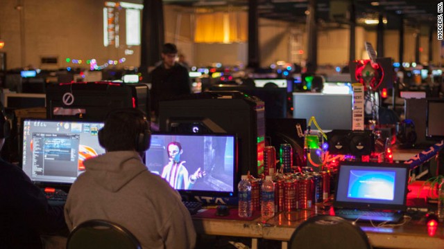 At QuakeCon, a massive gaming gathering in Dallas this month, 2,800 gamers brought their own computers, often "modding" them for looks, performance or both. Here are some of our favorites.