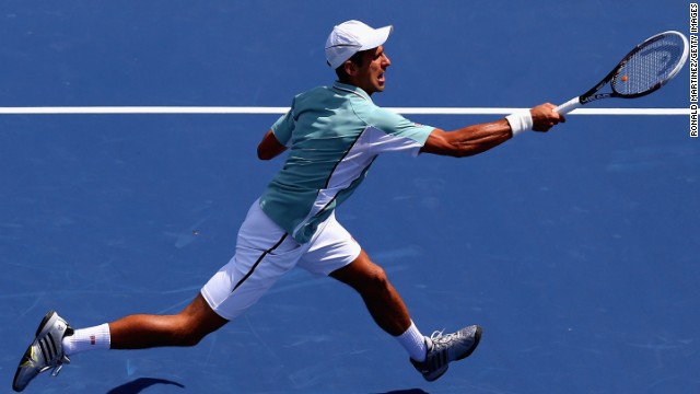 Novak Djokovic, pictured, lost to John Isner at the Cincinnati Masters and Andy Murray also exited in the quarterfinals. 