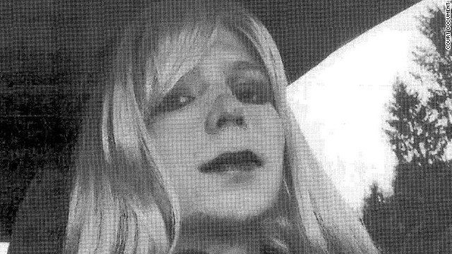 During Bradley Manning's court-martial, his defense team released a 2010 photo of him dressed as a woman. Manning, the soldier convicted of giving classified state documents to WikiLeaks, intends to begin hormone therapy for gender reassignment and live the rest of his life as a woman, he said in a statement read on NBC's "Today" show on August 22. 