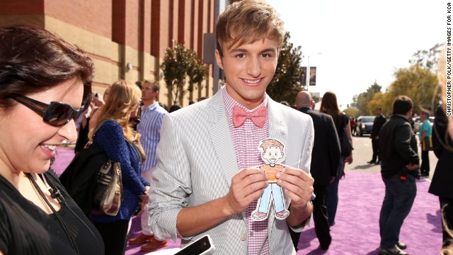 Lucas Cruikshank is the star of Nickelodeon's hit series "Fred." He <a href='http://marquee.blogs.cnn.com/2013/08/21/fred-star-lucas-cruikshank-im-gay/'>came out via a YouTube video</a> in August 2013. 