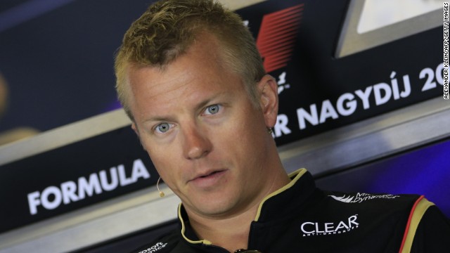 It's not yet known who Kimi Raikkonen will be racing for next season in Formula One. 
