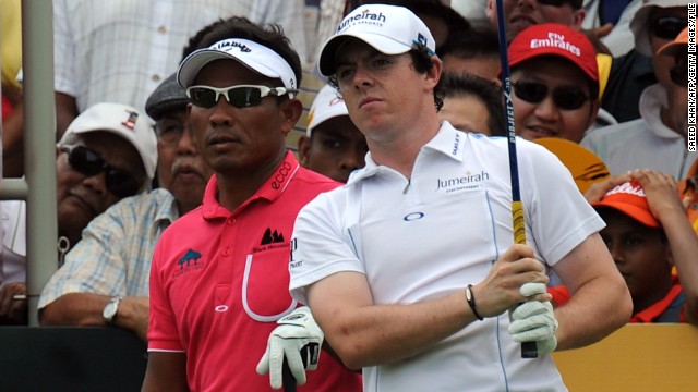 Thongchai Jaidee (left) and Rory McIlroy (right) are two players who could be involved in the competition.