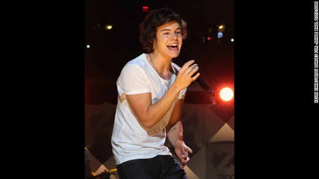 Styles, who, at 19, is the only member of the group to be born after 1993.