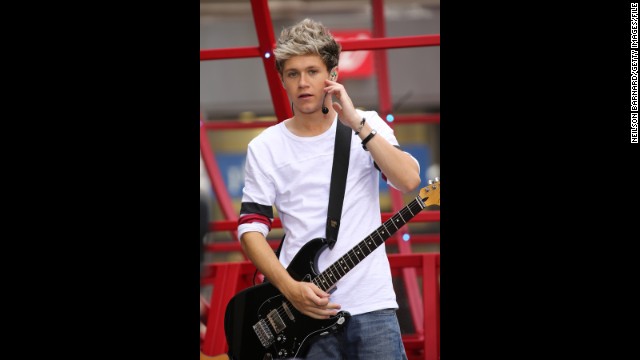 Horan, who can often be seen hopping on stage with his guitar slung over his shoulder during performances.