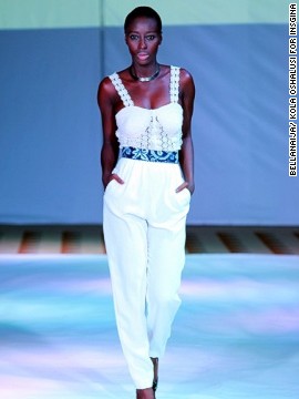 Her work was praised at Ghana Fashion Week 2012.