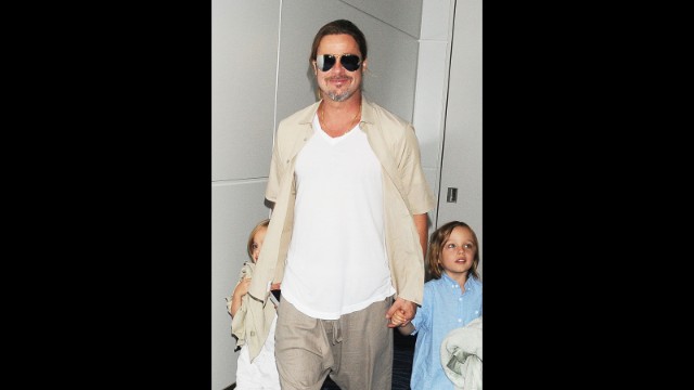 It wasn't looking good for Brad Pitt's June release "World War Z," but the actor spent his summer months doing whirlwind press tours and laughing all the way to the bank. After a turbulent production period, the zombie thriller ended up being one of the <a href='http://www.cnn.com/2013/08/30/showbiz/movies/summer-movies-mixed-season/index.html?hpt=en_c1'>box office's gems</a>; it's earned $526 million worldwide. 