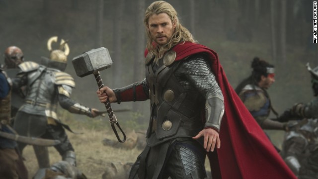 <strong>"Thor: The Dark World":</strong> The latest from the Marvel factory stars Chris Hemsworth, once again, as the Nordic god with the powerful hammer. This time he has to save the universe from a dastardly villain. Natalie Portman co-stars. (November 8)<!-- -->
</br>