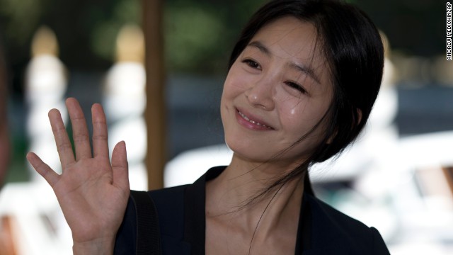 Actress Lee Eun-woo attends the festival on September 2.