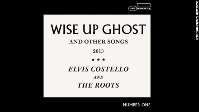 <strong>"Wise Up Ghost," Elvis Costello and the Roots</strong>: Costello likes to keep things fresh with his backing musicians, whether it be the Attractions, Elvis Presley sidemen James Burton and Ron Tutt or avant-garde guitarist Marc Ribot. The new album puts his encyclopedic knowledge with the equally well-versed Roots, though the result may be quite dark: the late-night sessions produced "a moody, brooding affair, cathartic rhythms and dissonant lullabies," according to the Roots' Ahmir "?uestlove" Thompson. (September 17)