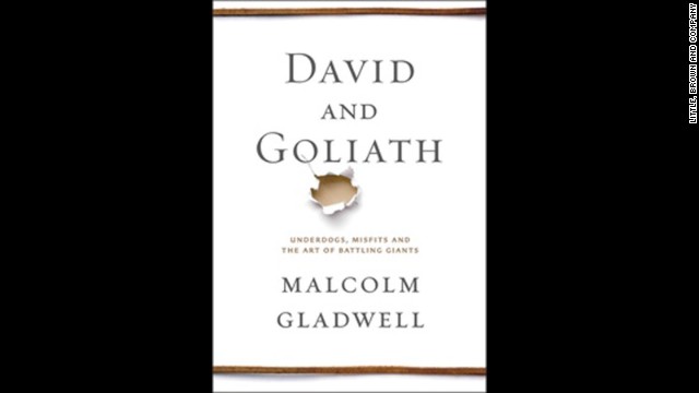 <strong>"David and Goliath" by Malcolm Gladwell:</strong> The newest book by the "Tipping Point" author concerns modern extensions of the biblical story of the boy who beat the giant. How do people who seem weak turn out to be strong -- and have successful careers? Gladwell told BookTV that he was inspired in part by the story of an Indian immigrant in Silicon Valley who molded a winning basketball team; the book also discusses entrepreneurs who succeeded because of their disorders, not in spite of them. The key, he says, is "adaptation." (October 1)