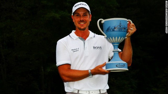Sweden's Henrik Stenson turned pro in 1998 and joined the PGA Tour in 2007.