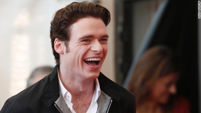 Actor Richard Madden poses for photographers during the photo call for the film "A Promise" at the 70th Venice Film Festival on Wednesday, September 4. The festival is held from August 28 through September 7 in Italy.