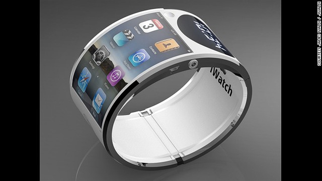 It's iWatch concepts all the way now and this plausible design by James Ivaldi has a fully flexible touchscreen interface with the all the mod cons of a normal iPhone.