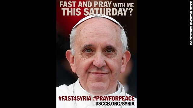 Thousands fasting and praying for peace in Syria