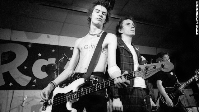 Equal parts provocateurs, fashion victims and three-chord howlers, the Sex Pistols kicked off their meteoric rise with their angry "Anarchy in the UK" and a number of controversial media appearances. The band made just one studio album, but its echoes still reverberate.