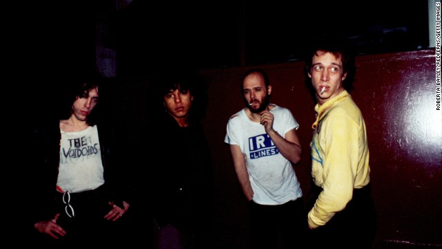 Richard Hell and the Voidoids recorded "Blank Generation," one of the most anarchic and wonderful of punk singles, and Hell's spiked hair and torn clothes became emblematic of the punk look. 