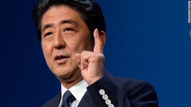 Prime Minister Shinzo Abe took time out from the G20 meeting in Russia to lead Japan's presentation, downplaying fears over radiation leakage at the Fukushima nuclear plant. 