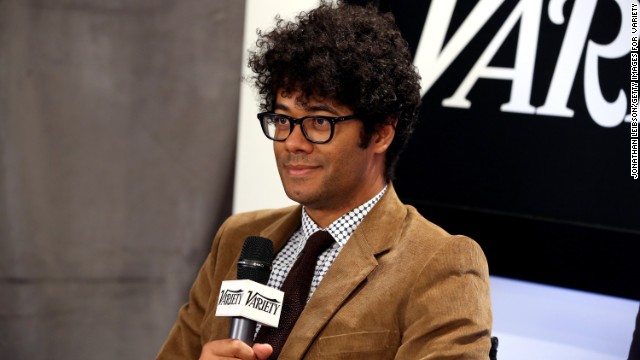 Actor Richard Ayoade appears at the Variety Studio at Holt Renfrew on September 7.